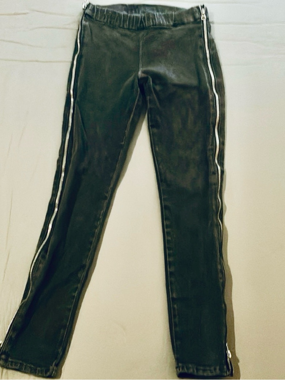Hudson X GMJ Zip Side skinny Jeans